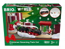 BRIO (ブリオ) クリスマススチームトレインセット 36014 全26ピース (電動車両 電車 おもちゃ 木製 レール) 3歳~