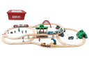 BRIO (ブリオ) 2023年クリスマス限定レールセット80000-138 全63ピース 対象年齢3歳~ 専用ケース付き(クリスマスプレゼント、レールセット、...