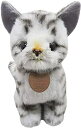 三英貿易 オリジナル ぬいぐるみ グレイスフル(日本製) おすわりアメショー グレー W12 D18 H20.5cm ネコ I-6853