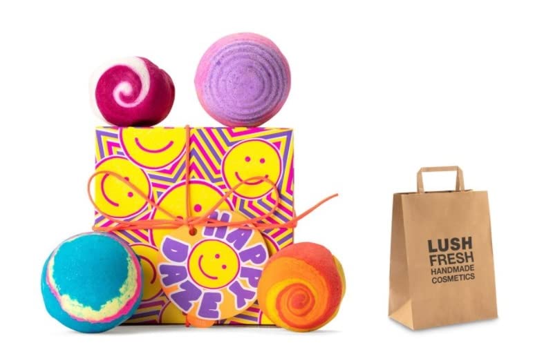 ラッシュ LUSH ギフトセット バスボム 詰め合わせ ラッシュ ハッピー デイズ プレゼント ショップバック付き 1個 (x 1)