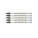 【まとめ買い】パーカー PARKER 5本 替芯 ブルー(ペン先:F) 5thテクノロジー採用ペン(インジェニュイティ)専用 S1162722