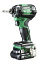 HiKOKI(ハイコーキ) 10.8V 充電式 インパクトドライバー トリプルハンマ搭載 最大締付トルク170N m 4.0Ah電池2個、充電器、ケース付き ビ...