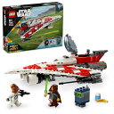 レゴ(LEGO) スター ウォーズ ジェダイ ボブのスターファイター おもちゃ 玩具 プレゼント ブロック 男の子 女の子 子供 7歳 8歳 9歳 10歳 小学...