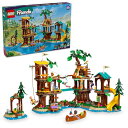 レゴ(LEGO) フレンズ アドベンチャーキャンプ ツリーハウス おもちゃ 玩具 クリスマスプレゼント プレゼント ブロック 女の子 男の子 子供 7歳 8歳 ...
