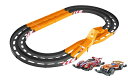 タミヤ ミニ四駆特別限定 オーバルホームサーキット 立体レーンチェンジ トライロングカッパーファング付 95638 ブラック、オレンジ