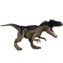 マテル ジュラシックワールド(JURASSIC WORLD) 新たなる支配者 ダメージ ほえるアロサウルス 全長:約50 4才~ HFK06 ベージュ 大