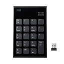 サンワサプライ テンキー ワイヤレス 静音 パンタグラフ ブラック NT-WL23BK(2)