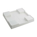 カクダイ 洗濯機用防水パン ホワイト 426-426-W