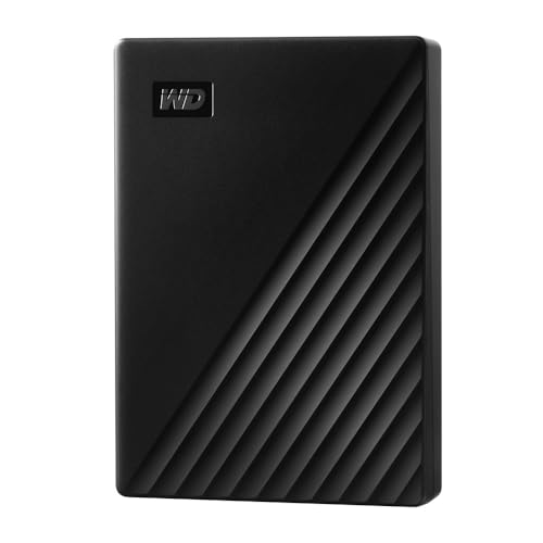 ウエスタンデジタル(Western Digital) WD ポータブルHDD 5TB USB3.0 ブラック My Passport 暗号化 パスワード保護 外付けハードディスク / WDBPKJ0050BBK-WESN 国内品
