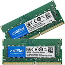 Crucial ノートPC用 メモリ PC4-25600(DDR4-3200) 32GB(16GBx2枚) SODIMM CT16G4SFS832A 並行輸入品