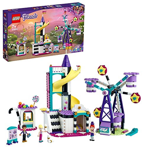 レゴ(LEGO) フレンズ マジカルかんらん車とスライダー 41689 おもちゃ ブロック プレゼント お人形 ドール ジェットコースター 女の子 7歳以上