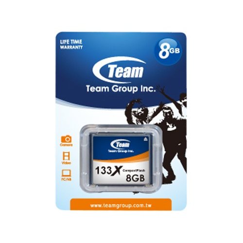 CFカード8GBコンパクトフラッシュおすすめゆうパケット発送TeamJapanコンパクトフラッシュカード8GB133倍速TG008G2NCFF