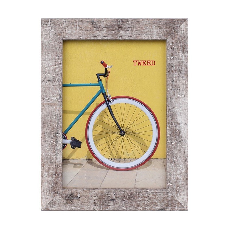 【お取り寄せ】フォトフレーム 2L判 写真立て 卓上 スタンド付 おしゃれ おすすめ ケンコートキナー フォトフレーム ツイード 2Lサイズ レッド