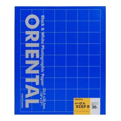 オリエンタル ORIENTAL 白黒印画紙 イーグル VCRP-R 10x12 20枚入 四切　25.4×30.5cm　1164