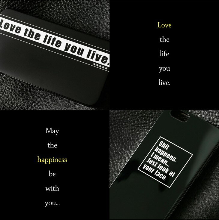 楽天市場 Iphone6ケース アイフォン6ケース スマホケース カバー 名言シリーズ Saying Love The Life マットブラック ソフトケース Tpu フェルトパッケージ 印刷が剥がれない 柔らかいケース Monomall