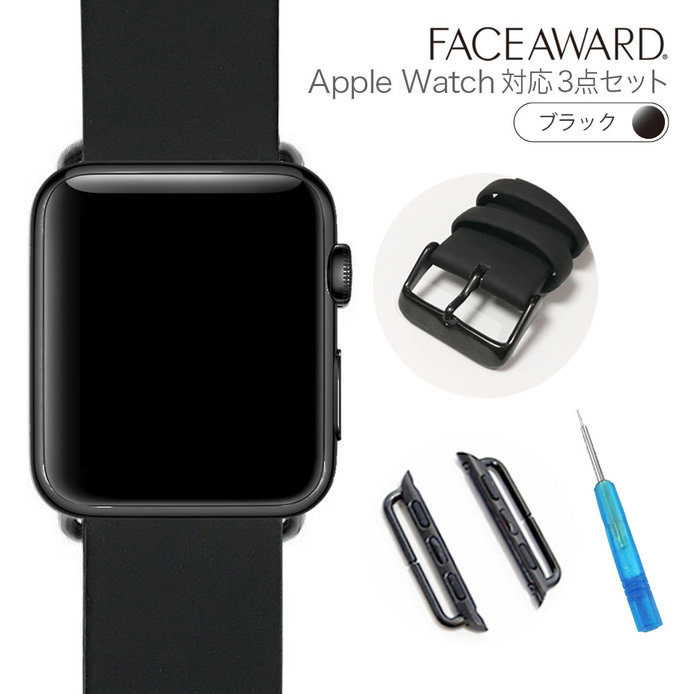 Apple Watch oh 44mm 42mm@FACEAWARD@_Black@RUGERpG_VR
