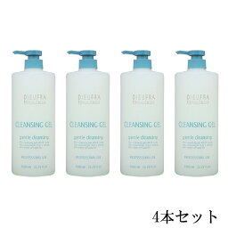 DIEUFRA（デュフラ　フィトフォース） クレンジングジェル 1000ml×4本セット【送料無料】