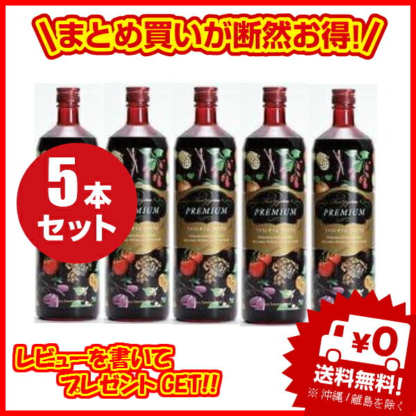 ファストザイム　プレミアム 900ml【送料無料】ファスティング時の飲用に特化してつくられたプレミアムバージョン【お得な5本セット】