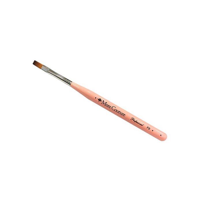 More Couture モアクチュール モアジェルブラシ フラット #9【送料無料】