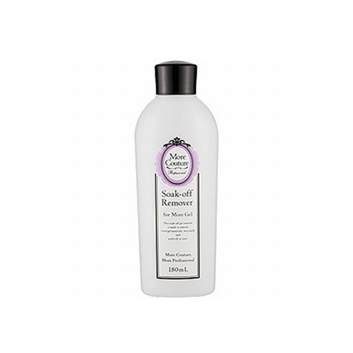 More Couture モアクチュール モアジェル ソークオフリムーバー 180ml