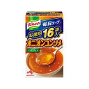 味の素 knorr クノール 毎日スープ オニオンコンソメ 16袋入り(4)