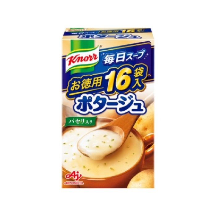 味の素 knorr クノール 毎日スープ ポタージュ 16袋入り