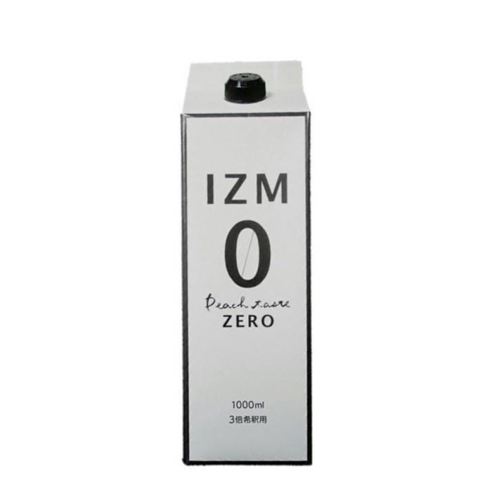 IZM PEACH TASTE ZERO イズム ピーチテイスト ゼロ 1000ml【送料無料】