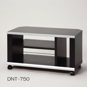 薄型コーナーTVラック 【単品販売】ブラック DNT-750