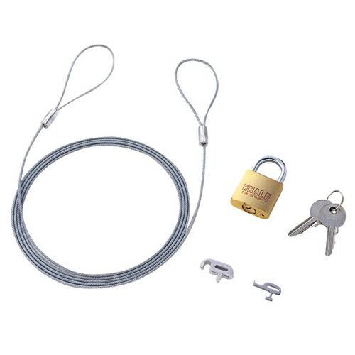 サンワサプライ ノートパソコン&マウスセキュリティ SL-21K | パソコン 関連単語 PC ノート デスクトッ..