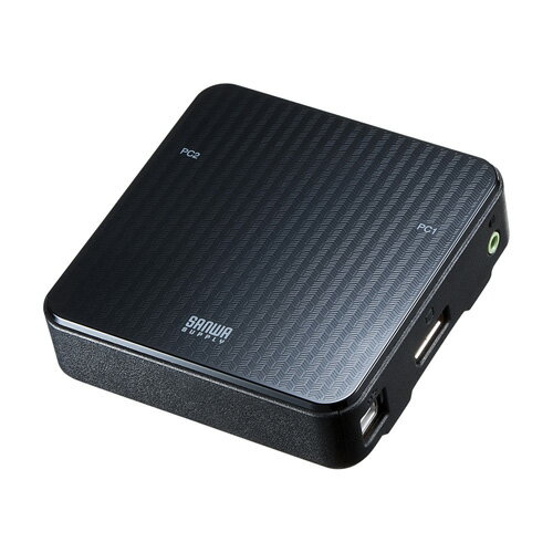 サンワサプライ DisplayPort対応手元スイッチ付きパソコン自動切替器(2:1) SW-KVM2WDPU | パソコン 関..