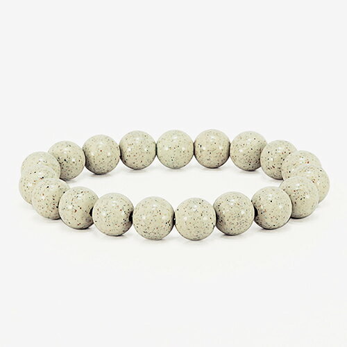 TENKAPAS 【M1/内周約16cm】 台湾からの宝もの 北投石 10mm ブレスレット パワーストーン 一連数珠タイ..