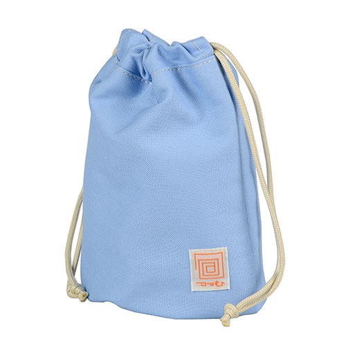 ケンコー・トキナー 汎用ポーチ 包 巾着ポーチ Mサイズ SORA 811405 KEN811405 | ポーチ バッグ 鞄 カバン 関連単語 小物入れ メンズ 旅行 大きめ 小さめ ライト レディース 男 女 おしゃれ 持ち手 カバー かばん 男性 女性 スタンド