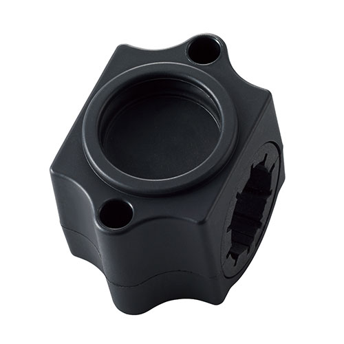 エレコム AirTag用 自転車ホルダー ハンドル取付 いたずら防止ネジ ブラック AT-CYCPCBK | 自転車 関連..