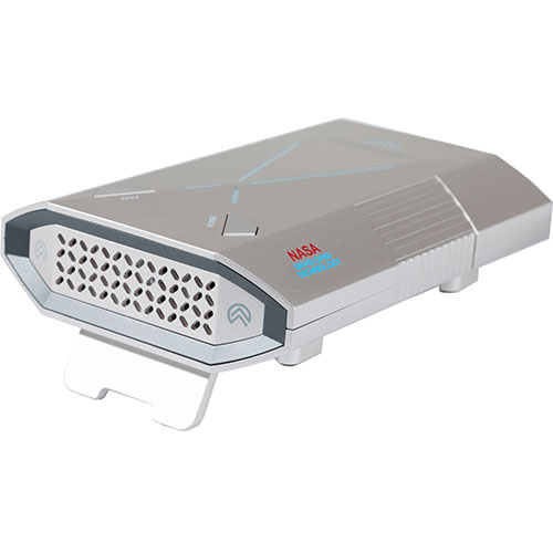 DCT COMPANY 77 手のひらサイズ 小型空気清浄機 AFL miniSanifier シャンパンパール AFLMINISANIFIER-01-CP | 扇風機 サーキュレーター 除湿 加湿 清浄 エアコン ストーブ 関連単語 扇風機 DCモーター コードレス 壁掛け 小型 大型 静音 照明 除湿器