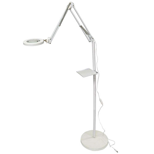 サンコー USBで使えるLEDライト付ロングスタンドルーペ C-LRS21W | PC 周辺機器 関連：usbメモリ タイ..