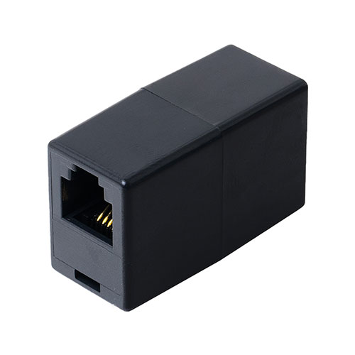 MCO 中継アダプタ 6極4芯 黒 DA-40/BK 関連：(アイディア 時短 グッズ 商品 生活  ...