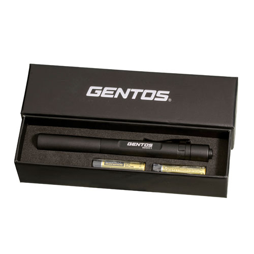 GENTOS Gシリーズトーチ + アルカリ乾電池 単4形10本 GF-004DG+HDLR03/1.5V10P | 電池 関連単語 乾電池 単3 チェッカー 電池式 モバイル バッテリー リチウム 単4 ケース LED 残量 単1 cr2 cr 長持ち [3]
