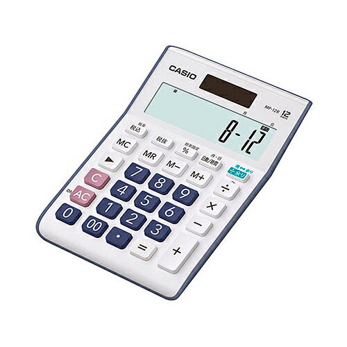 カシオ計算機 余り計算電卓 MP-12R-N | 事務 オフィス 電卓 大きい 小さい 12桁 12 桁 おしゃれ 簿記 可愛い かわいい オシャレ 簿記 ミニ ちいさい おおきい(2)