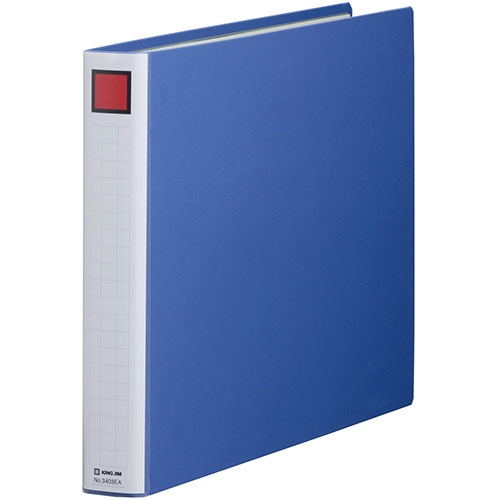 KING JIM キングジム キングファイルSDDE A3E 青 KJ-3403EA-BL 関連：(アイディア 時短 グッズ 商品 生..