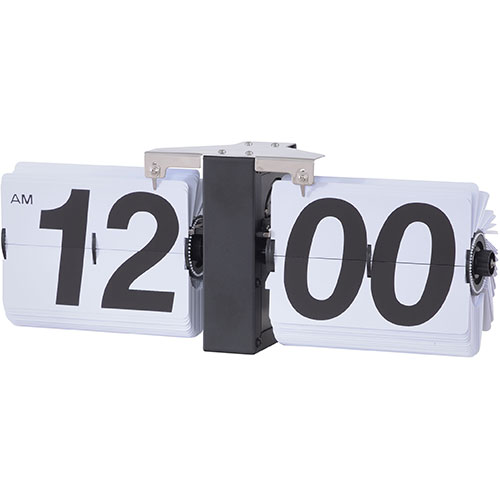 東谷 フリップクロック ホワイト CLK-118WH 関連：(アイディア 時短 グッズ 商品 生活 暮らし 便利 安..