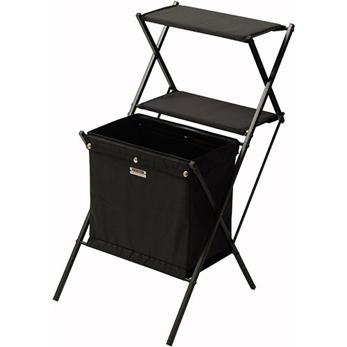 東谷 フォールディングマガジンラック ブラック MIP-99BK 関連：(アイディア 時短 グッズ 商品 生活 暮..