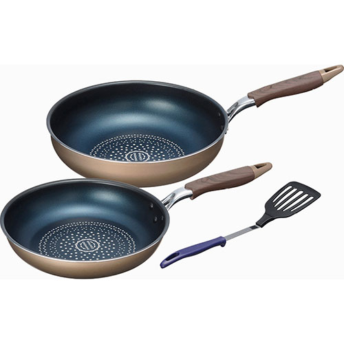 ブラナーノ IH対応フライパン26cm&いため鍋28cm(ターナー付) C5136104 | IH対応 調理 料理 関連単語 鍋..