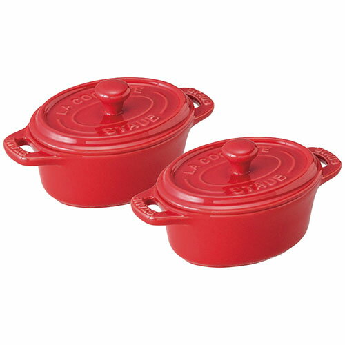 ストウブ セラミックオーバル ペア 2027-022 関連：(アイディア 時短 グッズ 商品 生活 暮らし 便利 安..