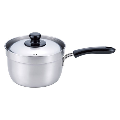 燕三 IH対応ふきこぼれにくい片手鍋18cm 22402001 | IH対応 調理 料理 関連単語 鍋 土鍋 ステンレス セ..