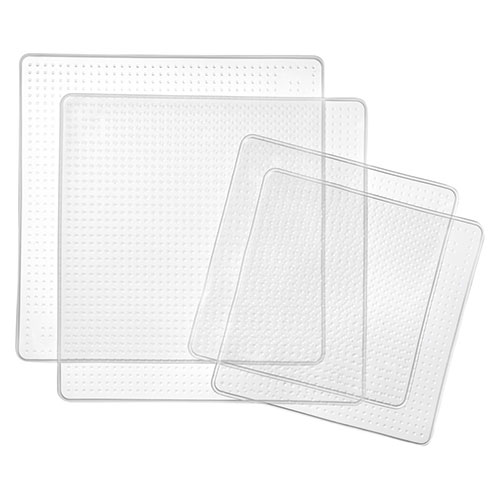 ラクーニ 角型シリコーンラップ(4枚入) 22404309 関連：(アイディア 時短 グッズ 商品 生活 暮らし 便..