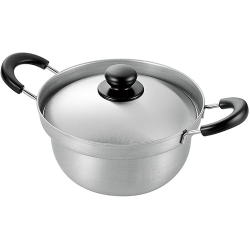 よこやま 燕熟の技 ステンレス両手鍋20cm EJS-500 関連：(アイディア 時短 グッズ 商品 生活 暮らし 便..