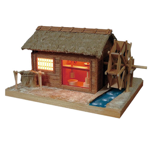 ウッディジョー あかりシリーズ カタコト水車小屋 WD-AKARI-SUISYAGOYA 関連：(アイディア 時短 グッズ..