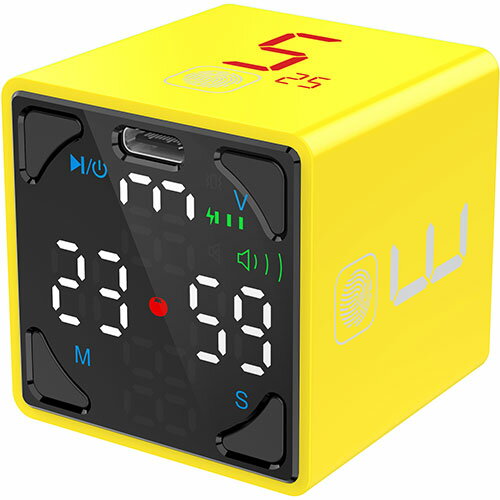 llano TickTime Cube 楽しく時間管理ができるポモドーロタイマー イエロー TK1-LY1 関連：(アイディア 時短 グッズ 商品 生活 暮らし 便利 安全)