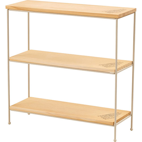 東谷 オープンラック アイボリー AKB-403IV 関連：(アイディア 時短 グッズ 商品 生活 暮らし 便利 安..