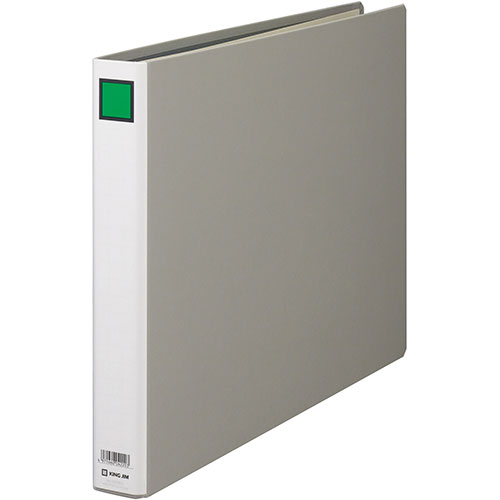 【5個セット】 KING JIM キングジム キングファイルG A3E グレー KJ-1003ENX5 関連：(アイディア 時短 ..